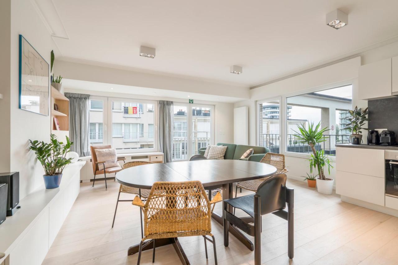 Modern And Bright Seaside App W Seaview & Terrace Ostende